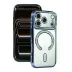 İphone 17 Pro Joke Simli Magneticsafe Kılıf - Mavi 1