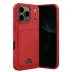 İphone 17 Pro Kelvin Kartvizitli Silikon - Kırmızı 1
