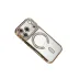 İphone 17 Pro Max Joke Simli Magneticsafe Kılıf - Gold 3