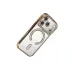İphone 17 Pro Max Joke Simli Magneticsafe Kılıf - Gold 4