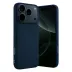 İphone 17 Pro Max Nano İçi Kadife Silikon - Lacivert 1