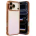 İphone 17 Pro Max Razer Lensli Silikon - Turuncu 1