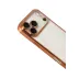 İphone 17 Pro Max Razer Lensli Silikon - Turuncu 3
