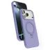 İphone 17 Pro Max Regal Magsafe Standlı Kapak - Lila 1