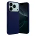 İphone 17 Pro Nano İçi Kadife Silikon - Lacivert 1