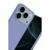 İphone 17 Pro Nano İçi Kadife Silikon - Lila 4