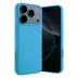 İphone 17 Pro Nano İçi Kadife Silikon - Mavi 1