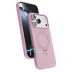 İphone 17 Pro Regal Magsafe Standlı Kapak - Açık Pembe 1