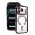 iPhone 18 Pro Joke Simli Magneticsafe Kılıf - Bordo 1