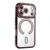 iPhone 18 Pro Joke Simli Magneticsafe Kılıf - Bordo 2