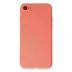 iPhone 7 Kılıf First Silikon - Turuncu 1