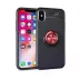 İphone Xs Max Kılıf Range Yüzüklü Silikon - Siyah-kırmızı 1