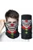 Joker Yüz Baskılı Baf Bandana - Çok Amaçlı Boyunluk Bandana 2 No 1