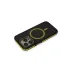 Joko Apple İphone 14 Pro Max Kılıf Rocky Magsafe Kapak - Siyah-sarı 3