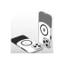 Joko Apple İphone 16 Carbon Puzzle Magsafe Kapak - Siyah 2