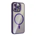 Joko iPhone 14 Pro Max Remim Lensli Magsafe Standlı Kapak - Derin Mor 3