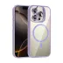 Joko iPhone 14 Pro Max Remim Lensli Magsafe Standlı Kapak - Lila 1