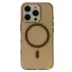 Joko iPhone 16 Pro Max Gleam PC Sert Magsafe Kılıf - Şeffaf-Gold 2