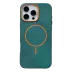 Joko iPhone 16 Pro Max Luno Deri Magsafe Kapak - Yeşil 1