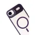 Joko iPhone 17 Air Remim Lensli Magsafe Standlı Kapak - Derin Mor 3