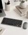 Kablosuz Bluetooth Klavye Mouse Seti Şarjlı Tablet Laptop Uyumlu 1