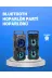 Kablosuz LED Işıklı Bluetooth Hoparlör – FM Radyolu, Mikrofon Girişli 1