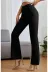Kadın Krep Kumaş Pantolon - XL - Siyah 4