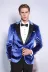Kafide Lacivert Slim Fit Erkek Smokin Ceket - Wessi 1