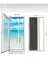 KARA PLİSEALTINMEŞE Plise Pileli Sürgülü Sineklik 0-90 X 0-210 Cm, Ahşap Kapı ,pimapen Kapı )Pilise 1