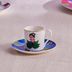 Karaca dfgghnnnf Frida Kahve Fincanı Ve Tabağı Mavi 90 Ml 1