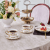Karaca gfgfggngg Royal Bone Elizabeth 2 Kişilik Çay Fincanı 1