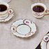 Karaca gfgfggngg Royal Bone Elizabeth 2 Kişilik Çay Fincanı 2
