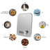 Karaca GONOPGJ X Refika Gastro Scale Self-Power Kinetik Enerjili Ekranlı Inox Mutfak Tartısı 5 Kg Kapasite 3