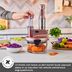 Karaca grgeyhg Mastermaid Prosteel 6 In 1 Uzun Blender Ayaklı 6 Bıçaklı Cam Mutfak Robotu 2500W Rosegold 3