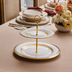 Karaca sfbdhghff Royal Bone Victoria Katlı Kurabiyelik Gold 3