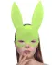 Karanlıkta Parlayan Fosforlu Tavşan Maskesi – Glow Bunny Masquerade Maske (32x22 Cm) 3