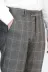Kare Desenli Slim Fit Füme Erkek Pantolon - Wessi 1