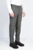 Kare Desenli Slim Fit Füme Erkek Pantolon - Wessi 3