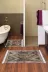 KAYABEY HOME B3-F5003K1-10P2 Kaymaz Taban Djt 2 Li Banyo Paspas Takımı Trend Saçaklı Iskandinav F5003 Renkli 1