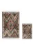 KAYABEY HOME B3-F5003K1-10P2 Kaymaz Taban Djt 2 Li Banyo Paspas Takımı Trend Saçaklı Iskandinav F5003 Renkli 2