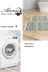 KAYABEY HOME B3-F5078K1-10P2 Kaymaz Taban Djt 2 Li Banyo Paspas Takımı Trend Saçaklı Iskandinav F5078 Yeşil 3