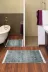 KAYABEY HOME B3-F5083K1-10P2 Kaymaz Taban Djt 2 Li Banyo Paspas Takımı Trend Saçaklı Iskandinav F5083 Yeşil 1