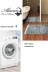KAYABEY HOME B3-F5083K1-10P2 Kaymaz Taban Djt 2 Li Banyo Paspas Takımı Trend Saçaklı Iskandinav F5083 Yeşil 3