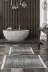 KAYABEY HOME B3-Mu123K1-10P2 Kaymaz Taban Djt 2 Li Banyo Paspas Takımı Trend Saçaklı Iskandinav Mu123 Gri 1