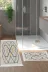 KAYABEY HOME B3-P1525K1-10P2 Kaymaz Taban Djt 2 Li Banyo Paspas Takımı Trend Saçaklı Modern P1525 Renkli 1