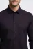 Kaz Ayağı Desenli Slim Fit Bordo Erkek Gömlek - Wessi - 3XL / Bordo 2
