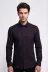 Kaz Ayağı Desenli Slim Fit Bordo Erkek Gömlek - Wessi - 3XL / Bordo 3