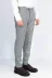 Kaz Ayağı Desenli Slim Fit Gri Erkek Pantolon - Wessi 3
