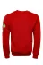 Kırmızı Baskı Detaylı Bisiklet Yaka Sweatshirt - Wessi 3