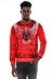 Kırmızı Baskılı Bisiklet Yaka Sweatshirt - Wessi 1